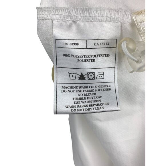 Antigua Womens Desert Dry Jacket M White & Yellow - Picture 6 of 6